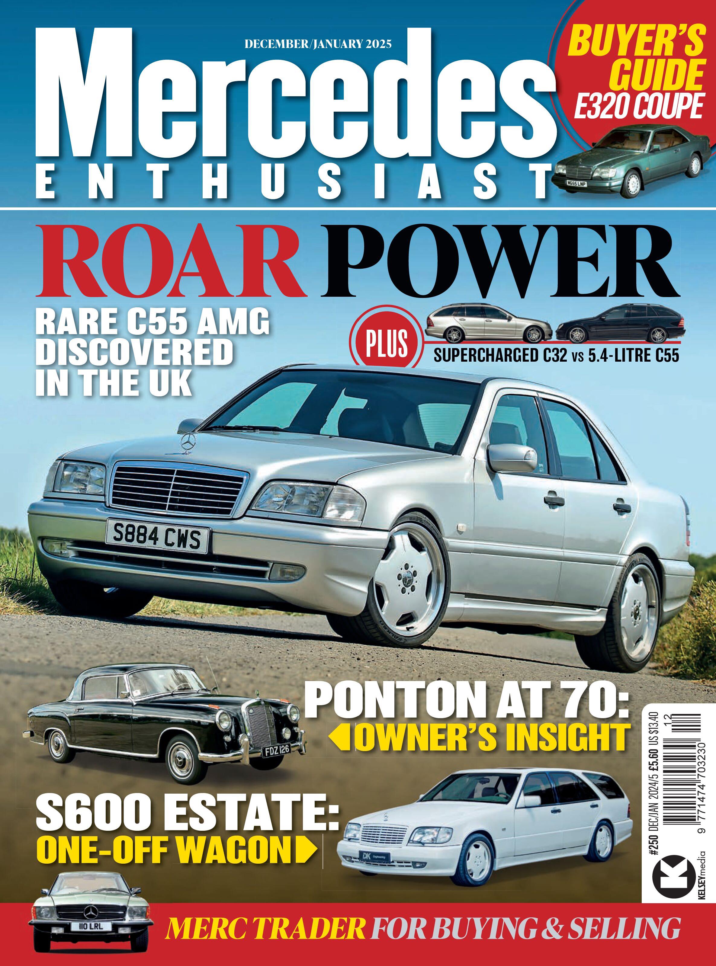 Журнал Mercedes enthusiast. December 2024-January 2025